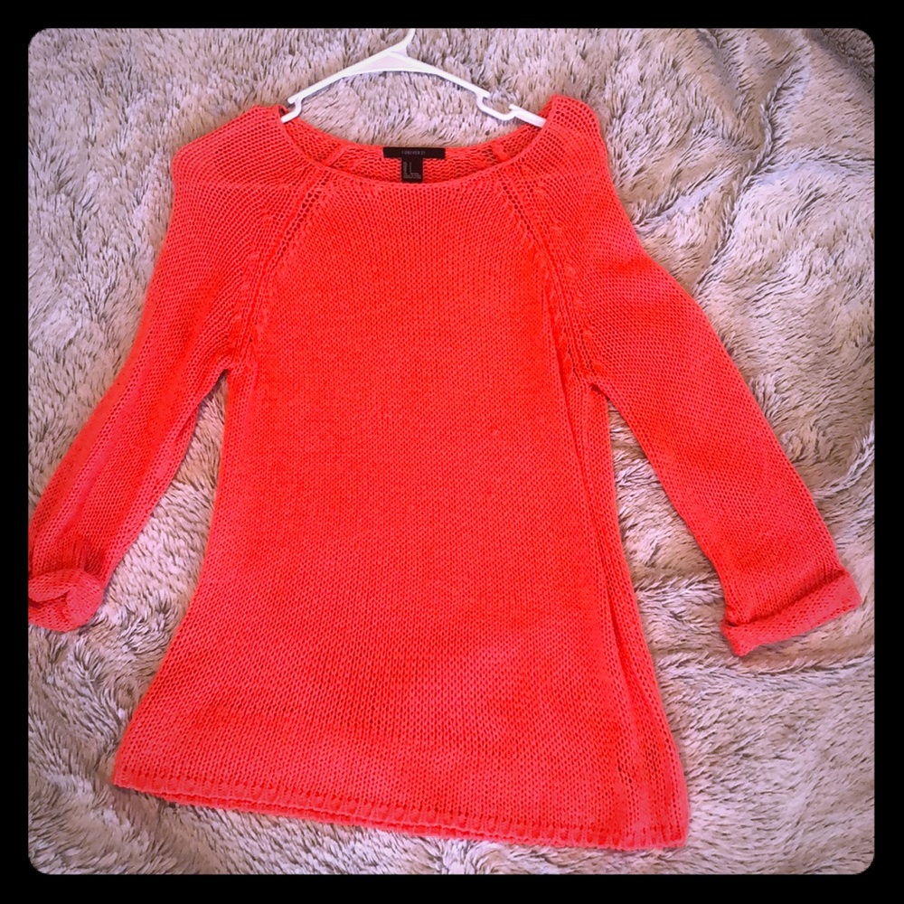 Forever 21 Coral Sweater